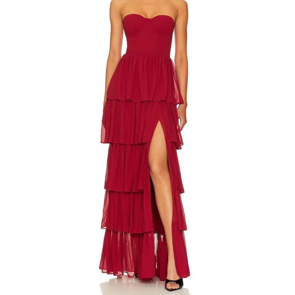 Red dress size S